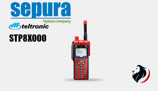 Radio TETRA STP8X000 Sepura portátil