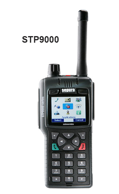 Radios STP9000 Portátiles Tetra Sepura